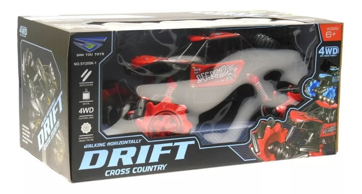 CARRO 4X4 CROSS DRIFT CONTROL REMOTO - Image 4
