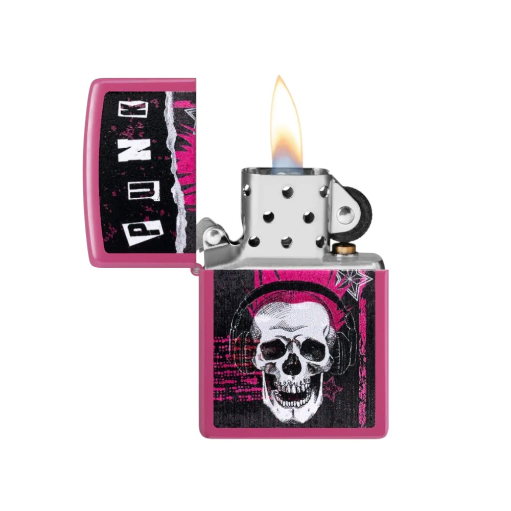 ENCENDEDOR ZIPPO CALAVERA PUNK 46430 - Image 2