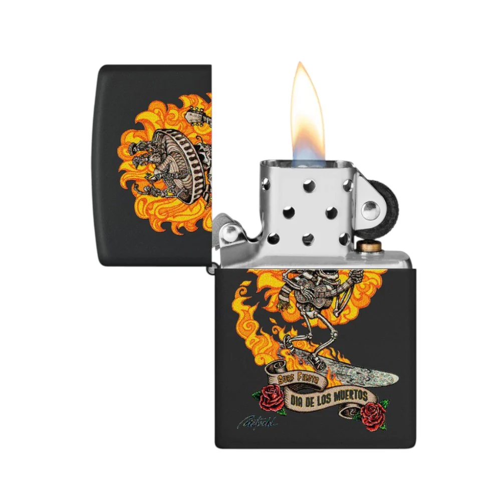 ENCENDEDOR ZIPPO DIA DE LOS MUERTOS 48954 - Image 2