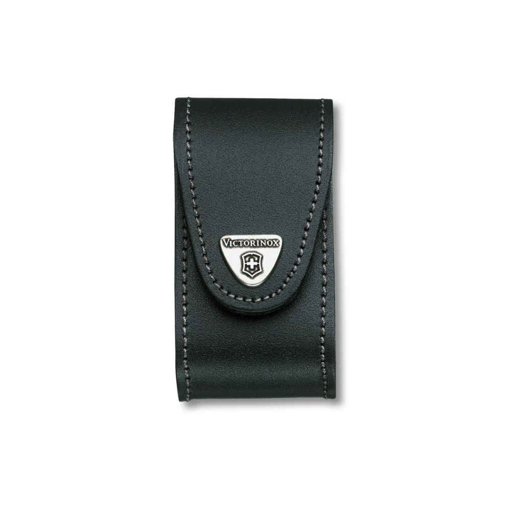 ESTUCHE VICTORINOX CUERO NEGRO 4.0521.3