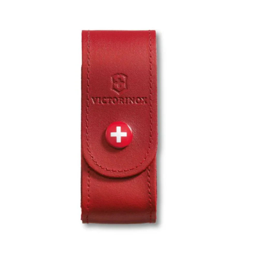 ESTUCHE VICTORINOX CUERO ROJO 4.0520.1