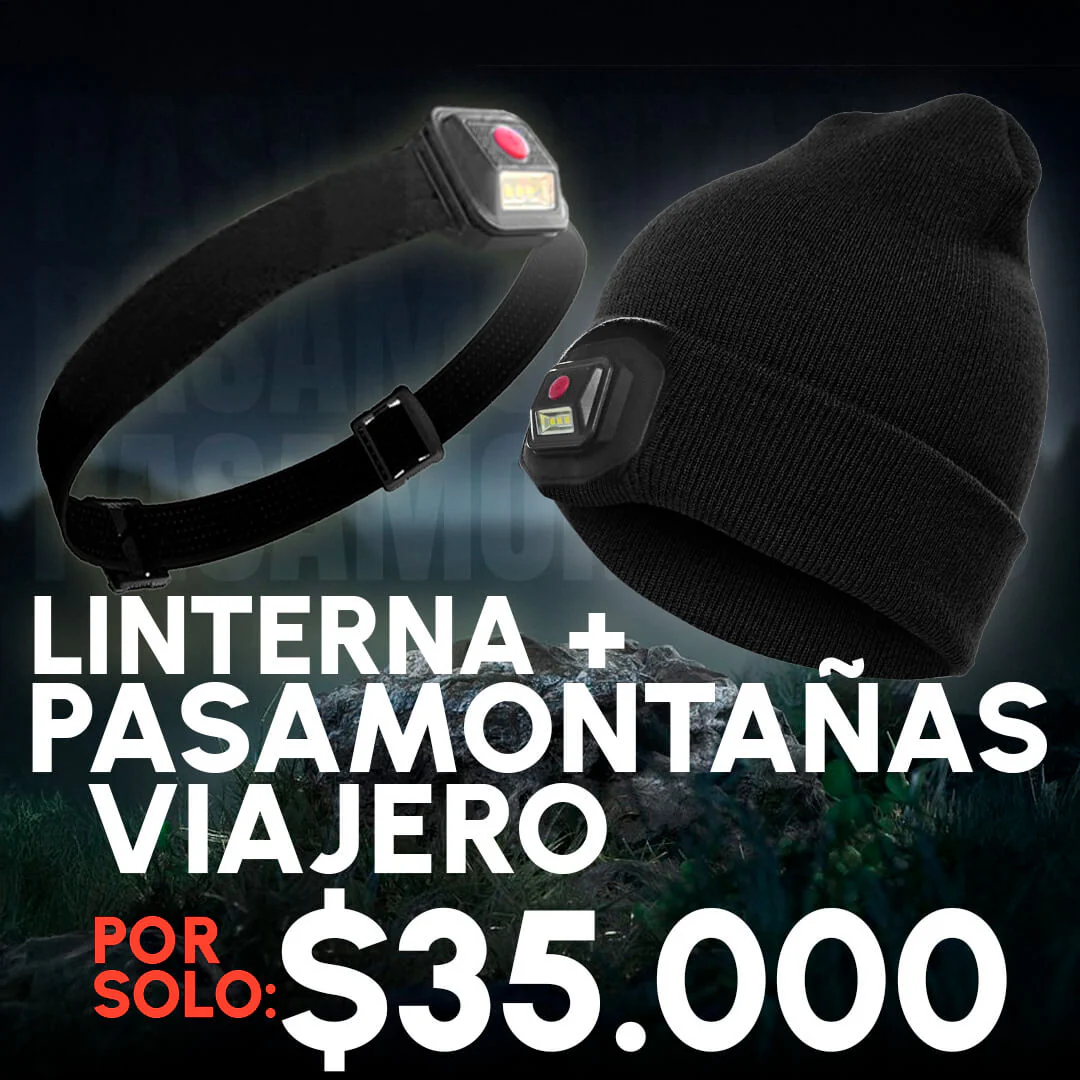 PASAMONTAÑAS CON LUZ VTR 733