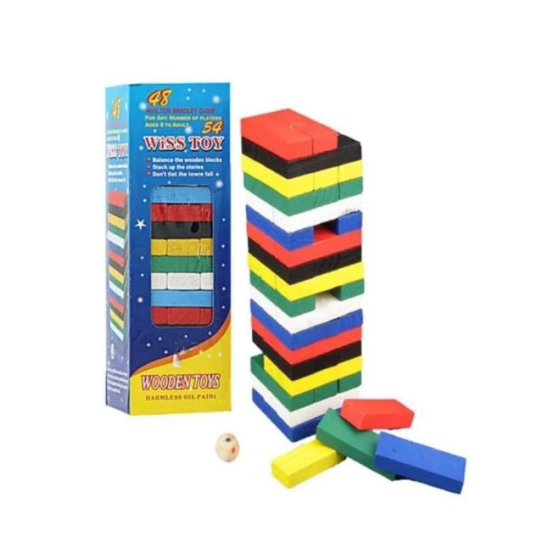 JUEGO DE MESA JENGA COLOR REF 1863