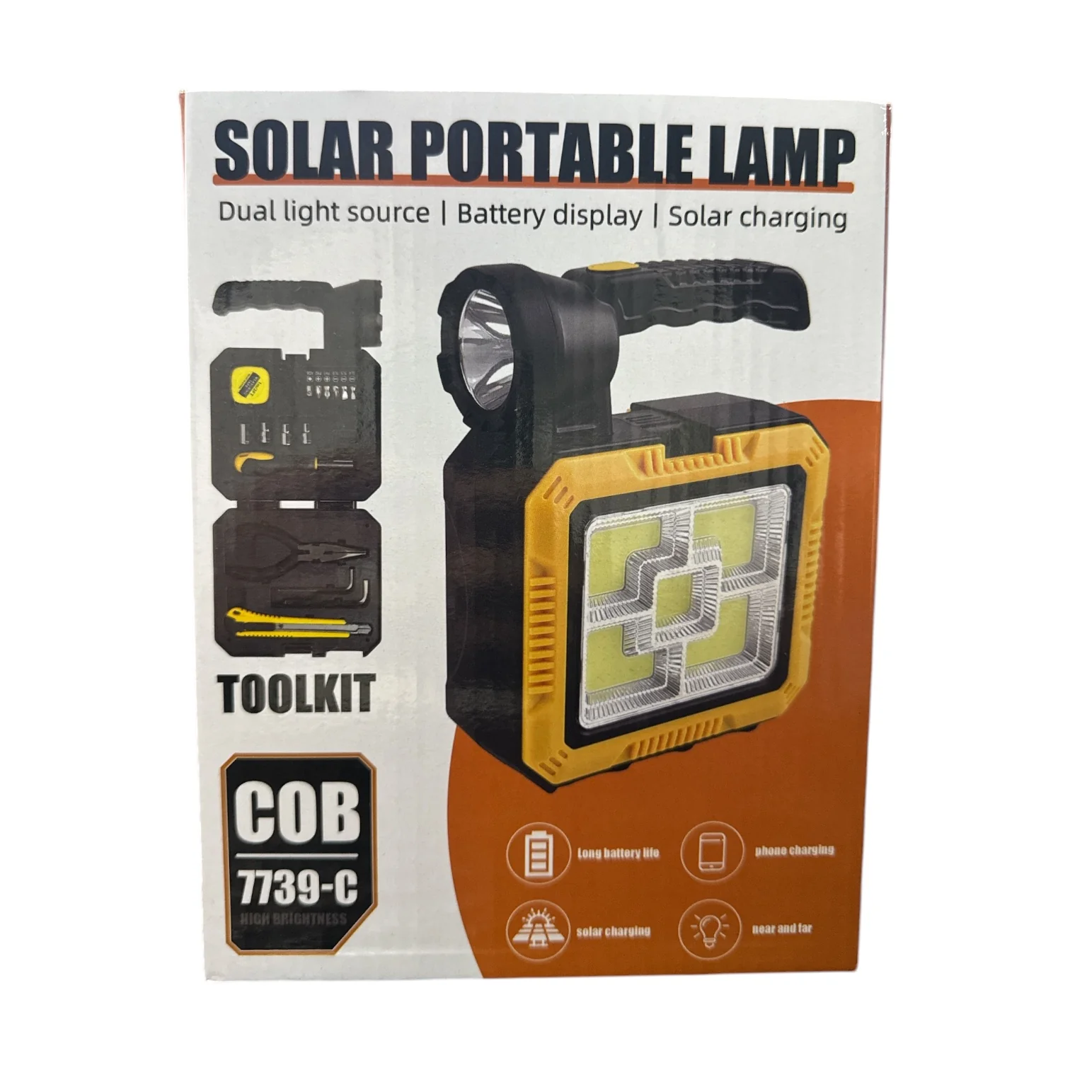KIT DE HERRAMIENTA CON LÁMPARA SOLAR 7739-C NG0266 - Image 10