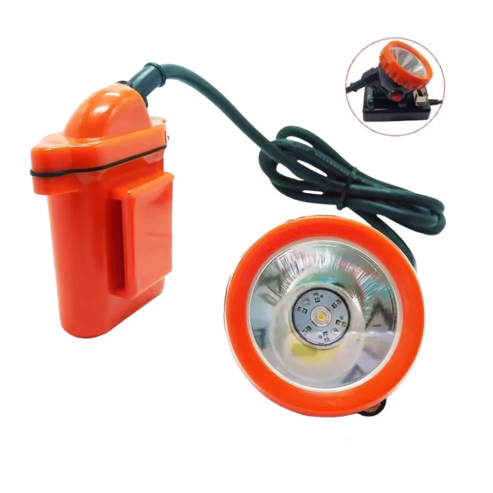 LINTERNA LED SAFETY NARANJA KL8M