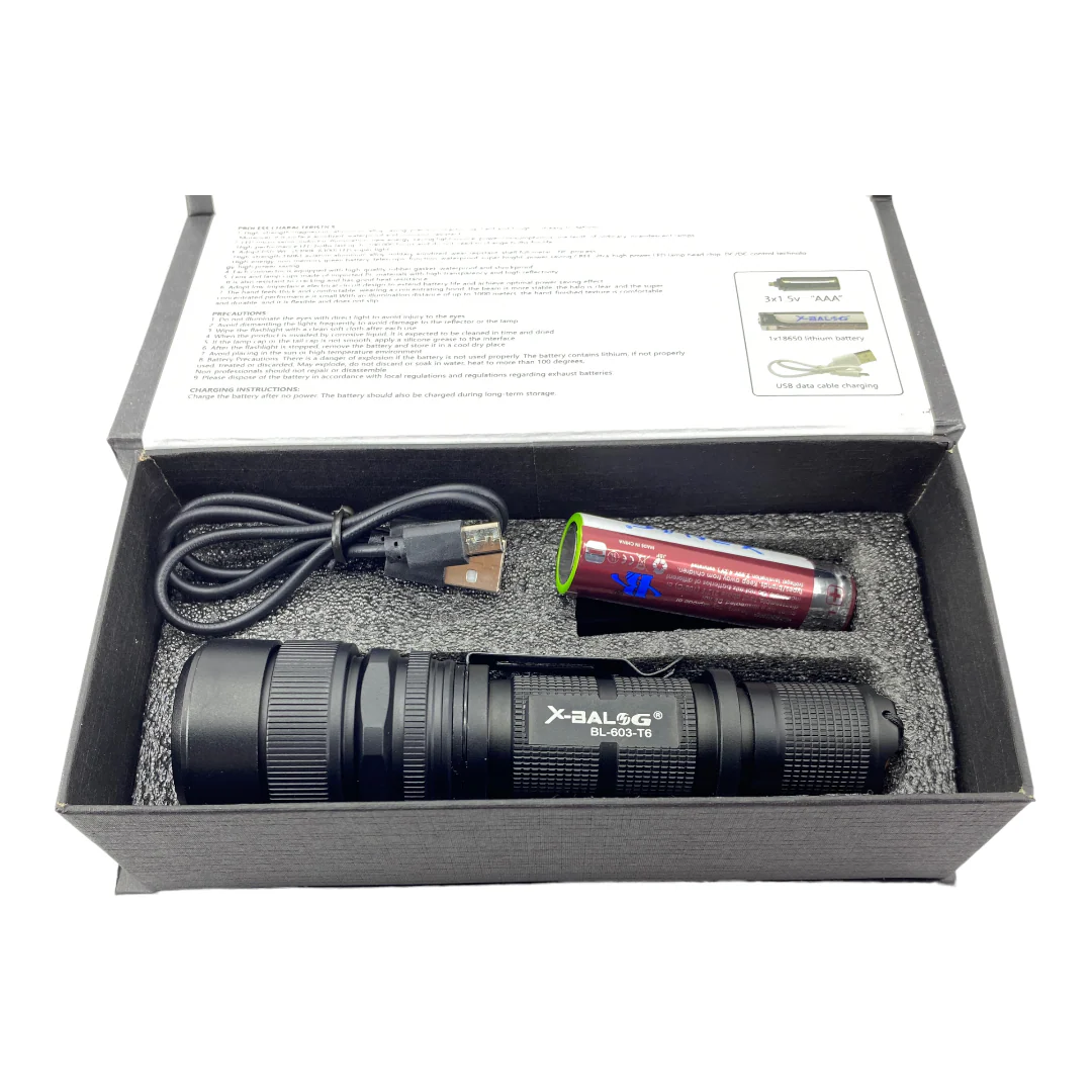 LINTERNA RECARGABLE P50 VTR 196 - Image 4