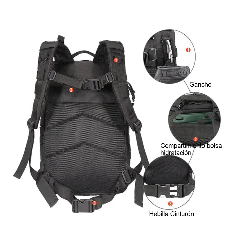 MORRAL BACKPACK TÁCTICO OUTDOOR - Image 3