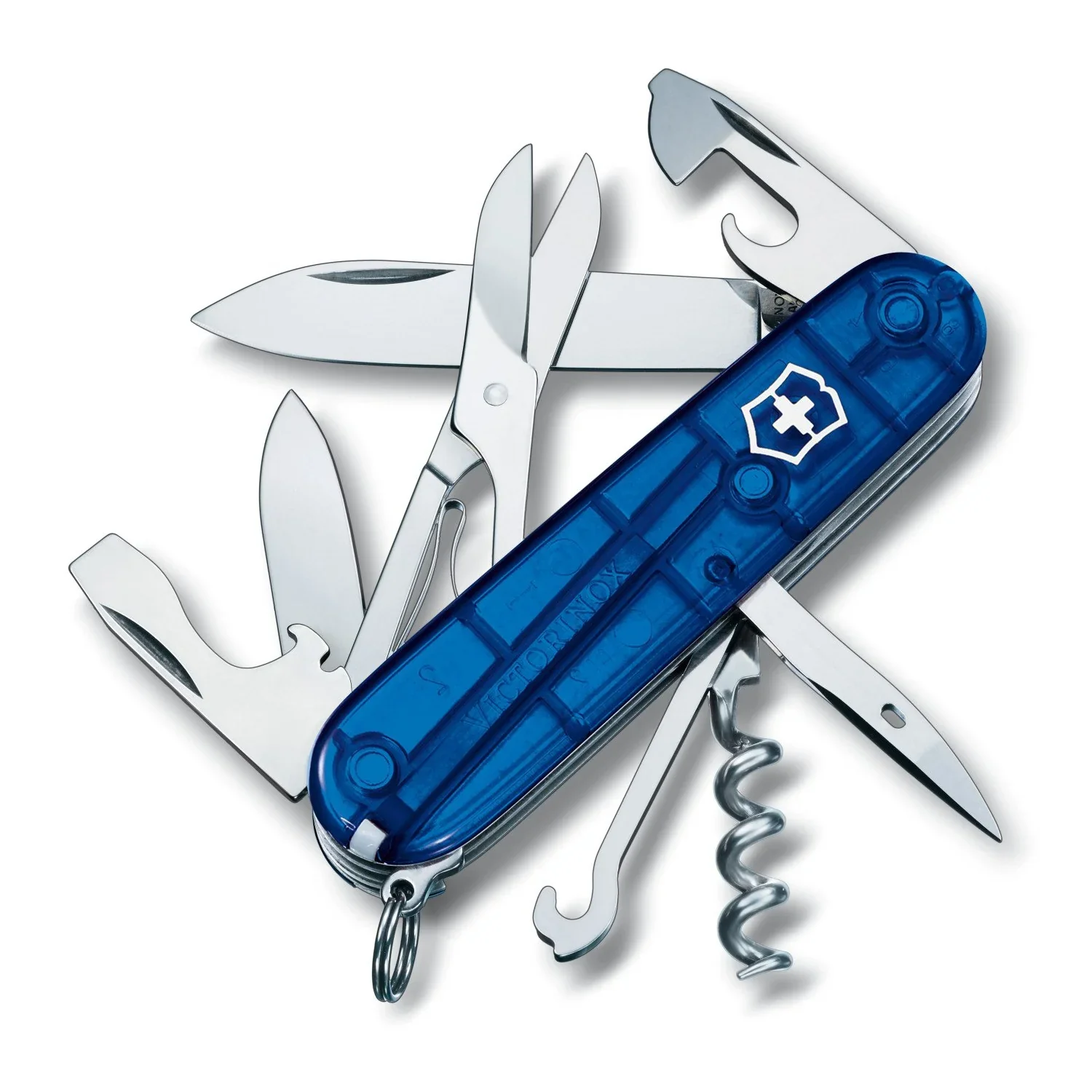NAVAJA VICTORINOX CLIMBER AZUL TRAS 1.3703.T2