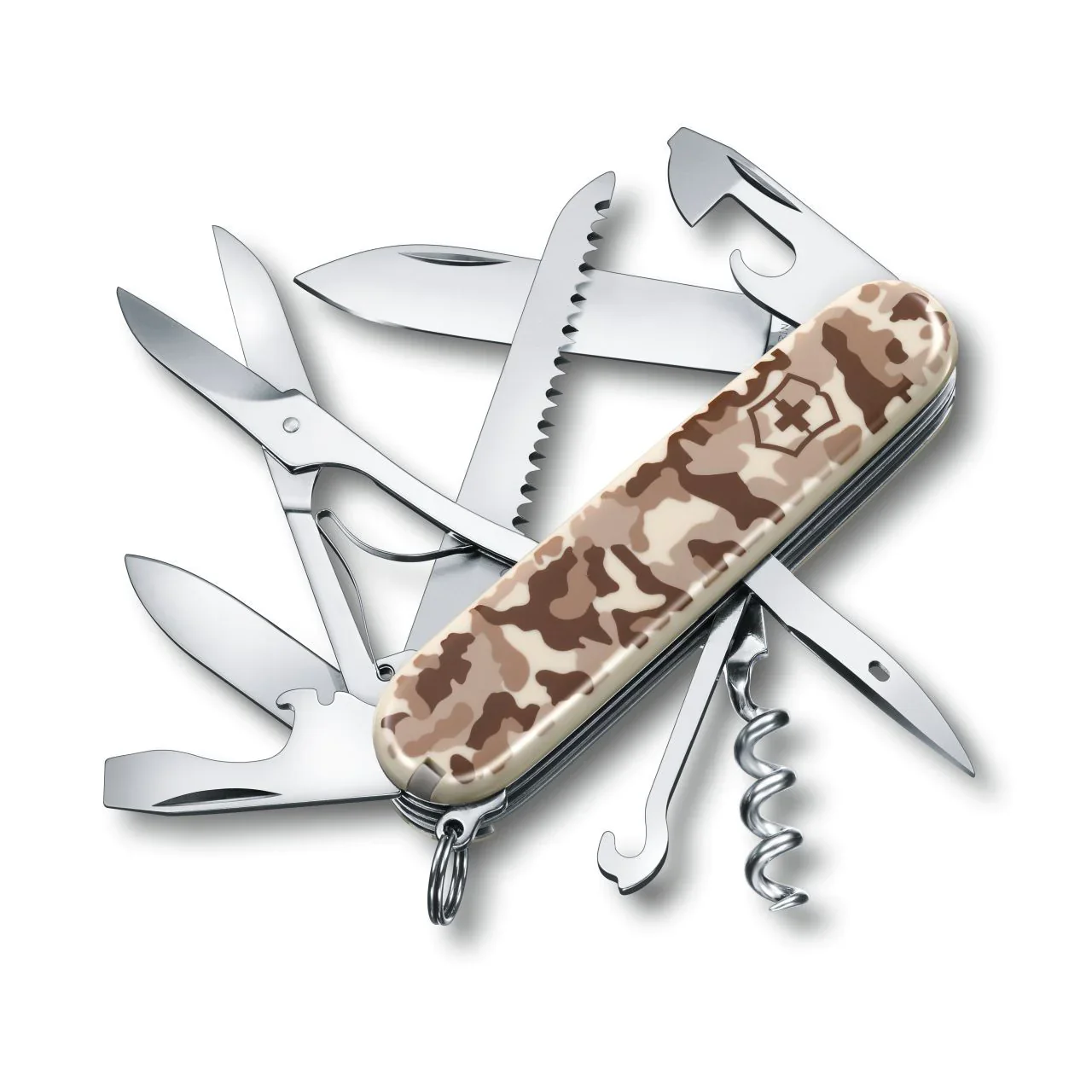 NAVAJA VICTORINOX HUNTSMAN CAMUFLADA DESIERTO 1.3713.941