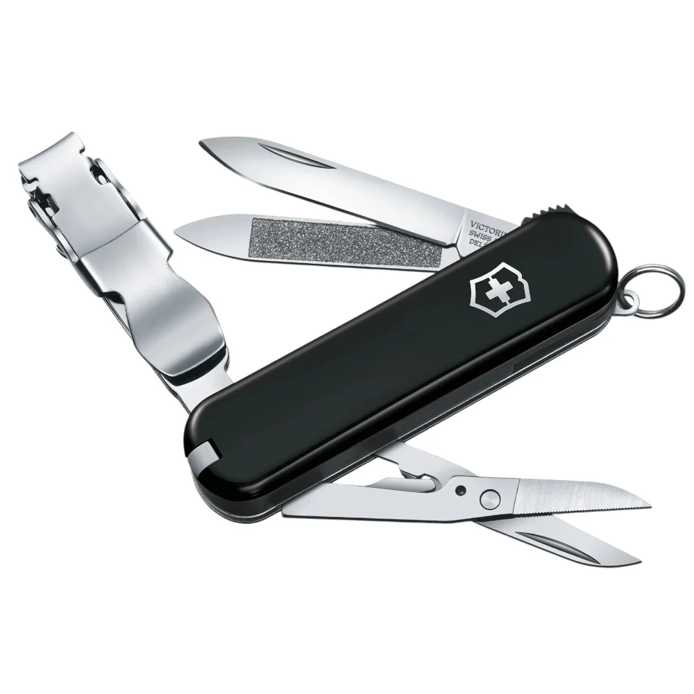 NAVAJA VICTORINOX NAIL CLIP 580 NEGRA 0.6463.3