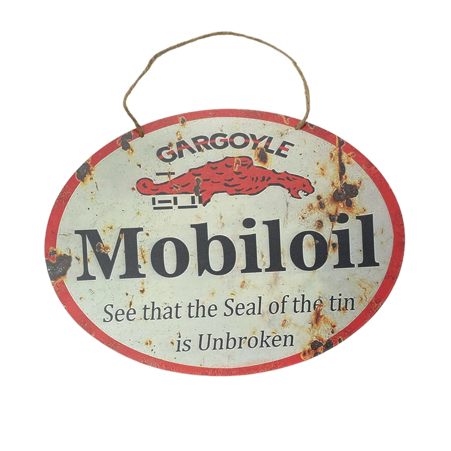 PLACA DECORATIVA MOBILOIL VTR 486 - Image 2