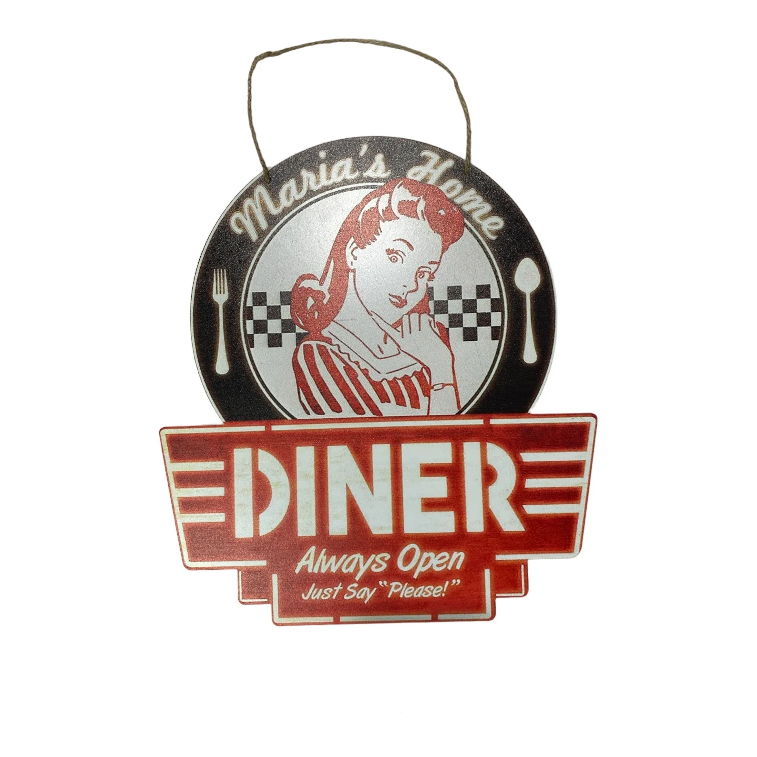 PLACA DECORATIVA RESTAURANTE VTR 499 - Image 2