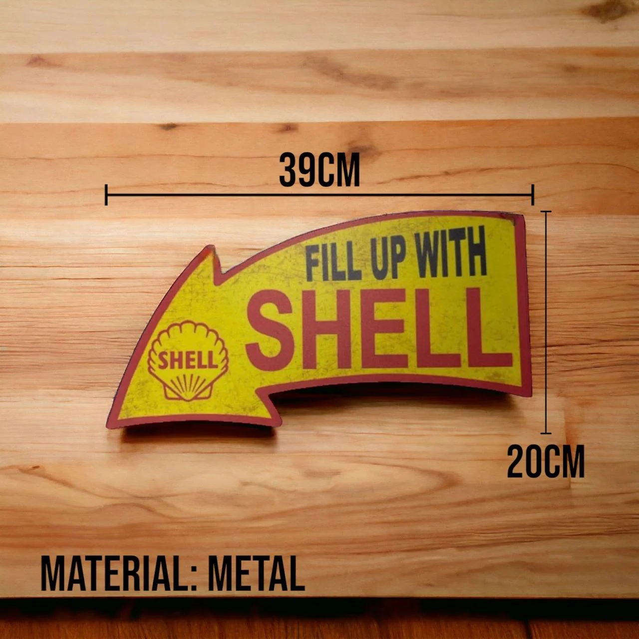 PLACA DECORATIVA SHELL VTR 469