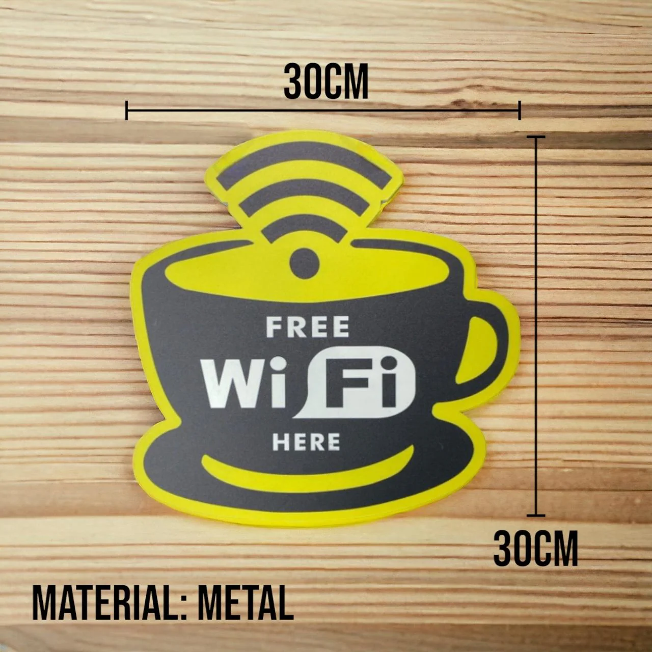 PLACA DECORATIVA WI FI VTR 448
