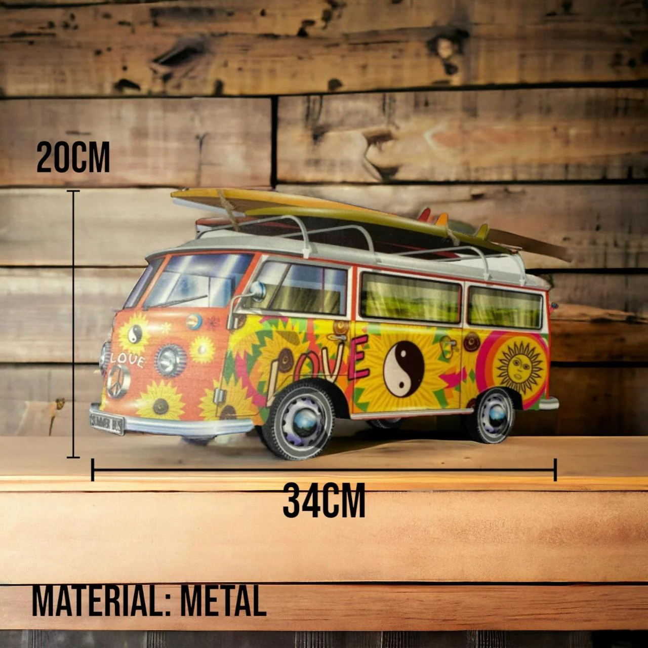 PLACA DECORATIVA CAMIONETA VTR 500