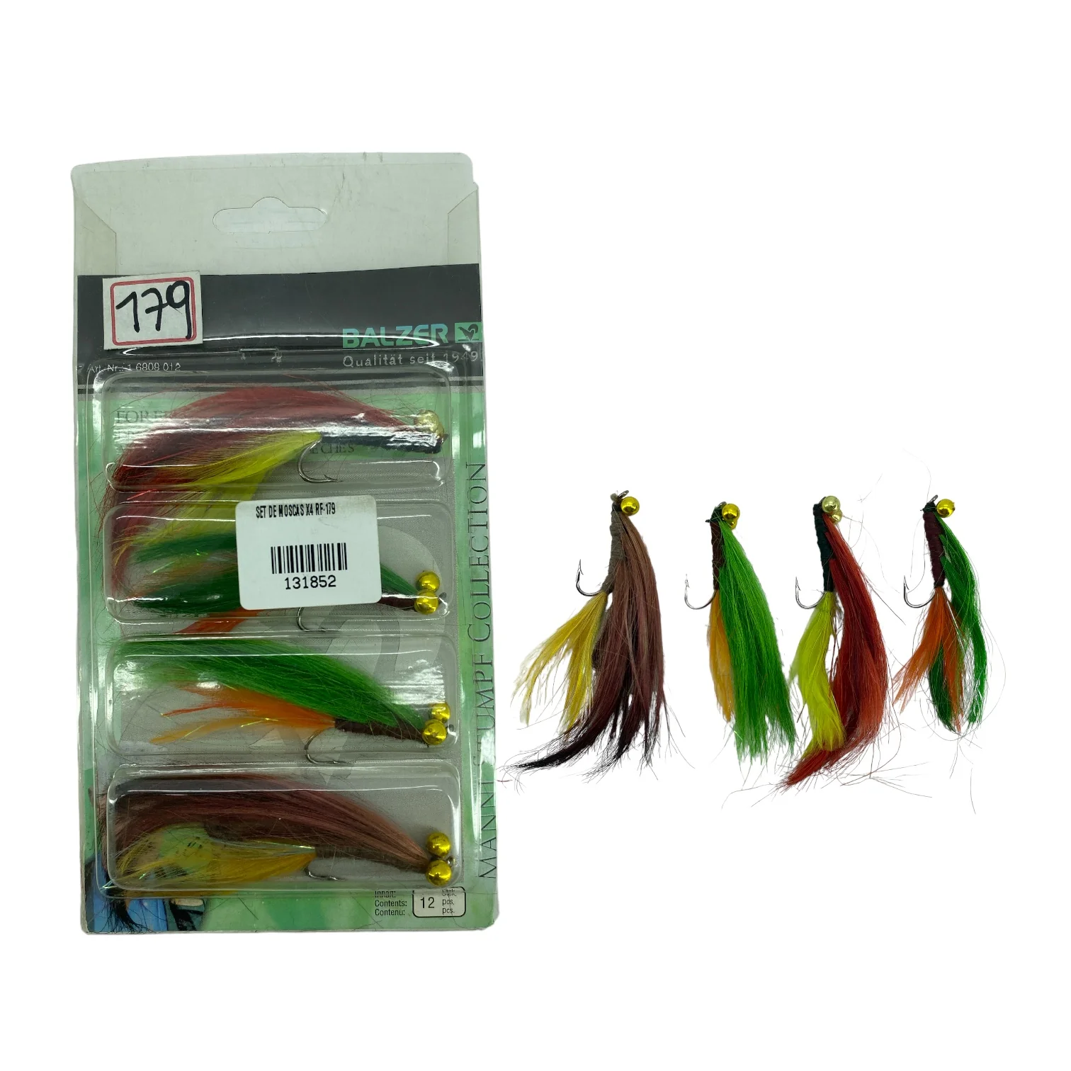 SEÑUELO TIPO MOSCA 179 X4