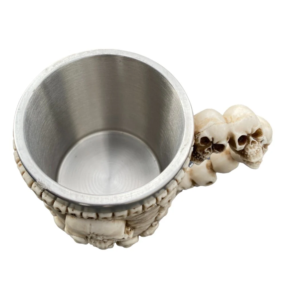 TAZA CALAVERA MARRÓN VTR 590 - Image 3