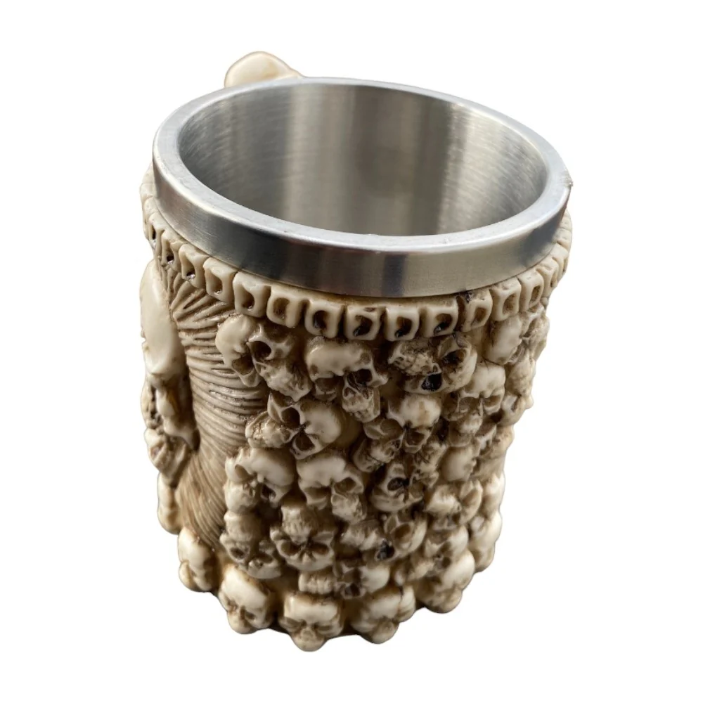 TAZA CALAVERA MARRÓN VTR 590 - Image 4