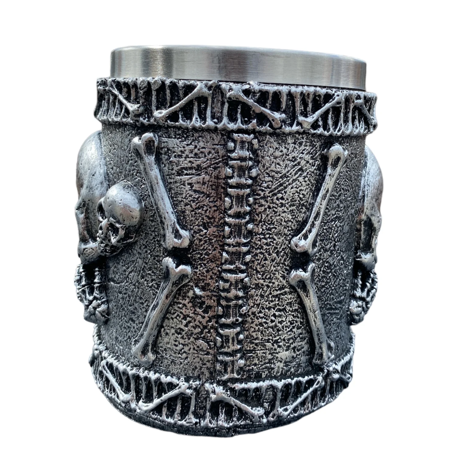 VASO CALAVERA PLATEADA VTR 600 - Image 3