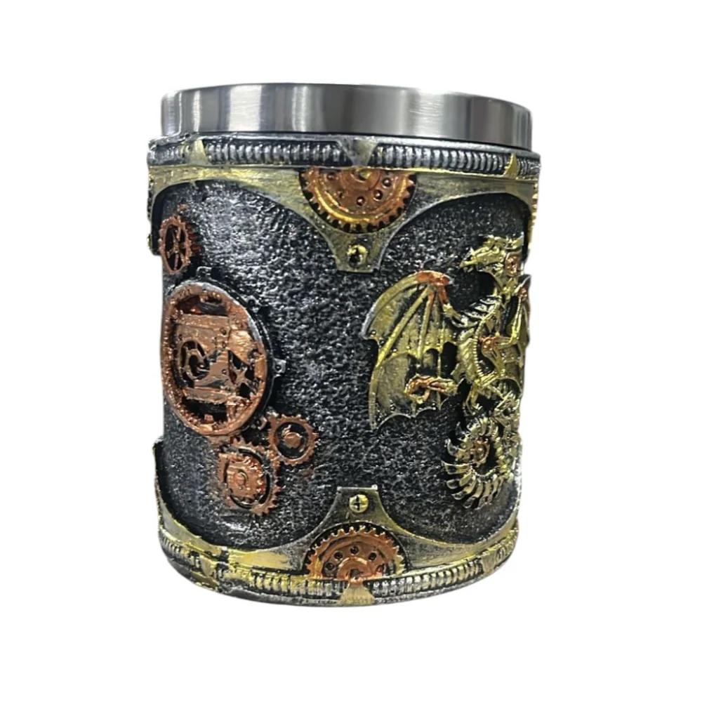 TAZA DRAGÓN DORADO VTR 852 - Image 2