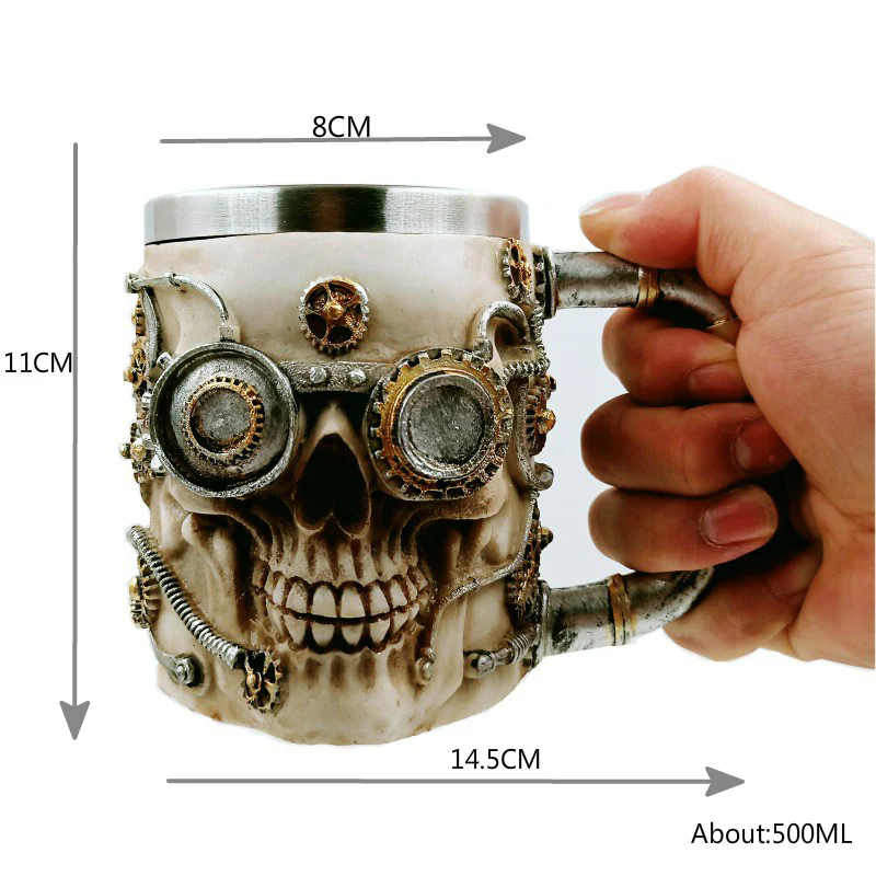 TAZA CALAVERA MECÁNICA VTR 430 - Image 3