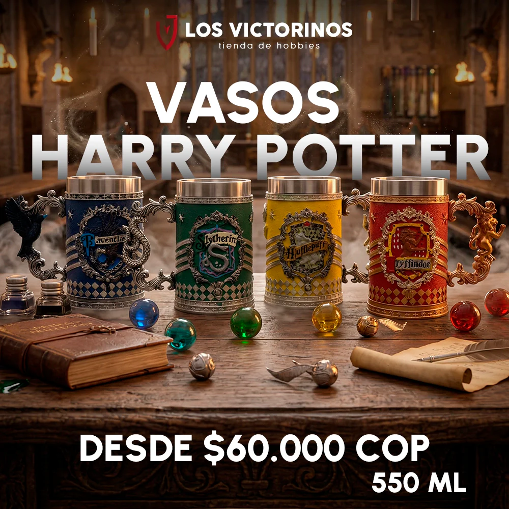 VASOS Y COPAS HARRY POTTER
