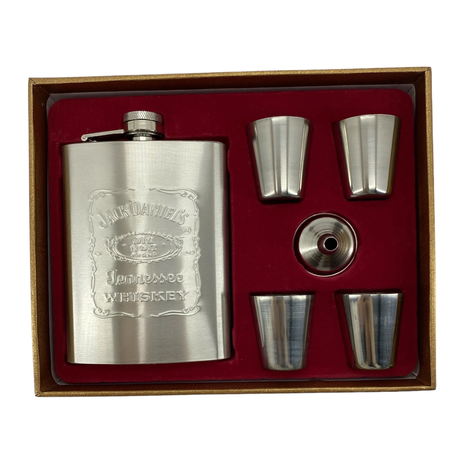 WHISKERA JACK DANIEL'S PLATEADA VIC 76